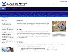Tablet Screenshot of carlson-minot.com